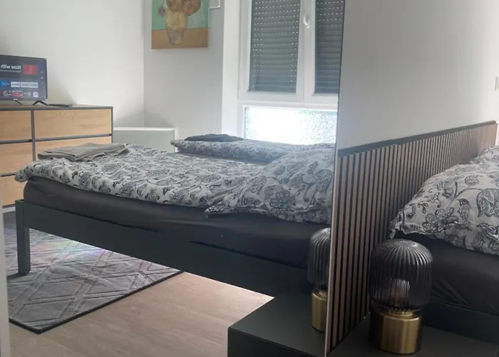 Deluxe Apartment Ruhr Oase, Neubau, 4 Personen, Parkplatz,